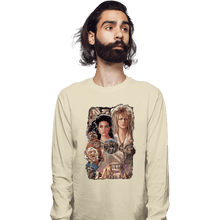 Load image into Gallery viewer, Shirts Long Sleeve Shirts, Unisex / Small / Natural Enter The Labyrinth