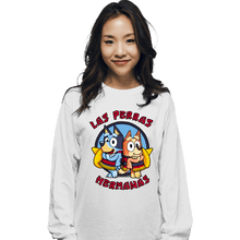 Load image into Gallery viewer, Secret_Shirts Long Sleeve Shirts, Unisex / Small / White Las Perras Hermanas
