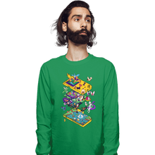 Load image into Gallery viewer, Daily_Deal_Shirts Long Sleeve Shirts, Unisex / Small / Irish Green 4th Gen Classic