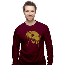 Load image into Gallery viewer, Daily_Deal_Shirts Long Sleeve Shirts, Unisex / Small / Maroon DevilMask