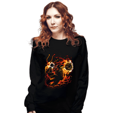 Load image into Gallery viewer, Daily_Deal_Shirts Long Sleeve Shirts, Unisex / Small / Black Blazing Vengeance