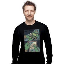 Load image into Gallery viewer, Shirts Long Sleeve Shirts, Unisex / Small / Black Longing For Pizza