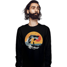 Load image into Gallery viewer, Shirts Long Sleeve Shirts, Unisex / Small / Black The Great Killer Whale