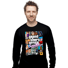 Load image into Gallery viewer, Secret_Shirts Long Sleeve Shirts, Unisex / Small / Black Grand Theft Office!