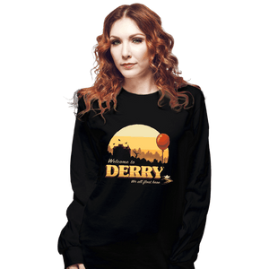 Shirts Long Sleeve Shirts, Unisex / Small / Black Welcome To Derry