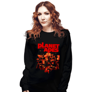 Shirts Long Sleeve Shirts, Unisex / Small / Black Planet Of The Apes
