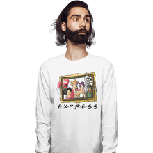 Load image into Gallery viewer, Shirts Long Sleeve Shirts, Unisex / Small / White Friends Express