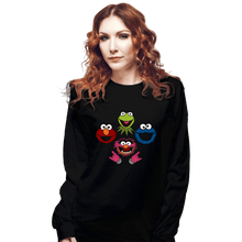 Load image into Gallery viewer, Secret_Shirts Long Sleeve Shirts, Unisex / Small / Black Muppets Queen