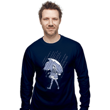Load image into Gallery viewer, Daily_Deal_Shirts Long Sleeve Shirts, Unisex / Small / Navy It Can't Rain Salt All The Time