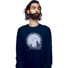 Load image into Gallery viewer, Shirts Long Sleeve Shirts, Unisex / Small / Navy The Adventure Begins