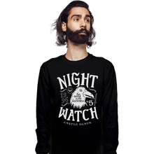 Load image into Gallery viewer, Shirts Long Sleeve Shirts, Unisex / Small / Black Watchers Of The Wall