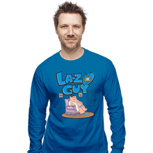 Load image into Gallery viewer, Secret_Shirts Long Sleeve Shirts, Unisex / Small / Sapphire La-Z Guy
