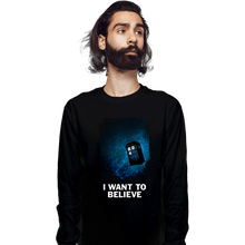 Load image into Gallery viewer, Secret_Shirts Long Sleeve Shirts, Unisex / Small / Black Trust No Doctor