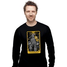Load image into Gallery viewer, Shirts Long Sleeve Shirts, Unisex / Small / Black Tarot Judgement