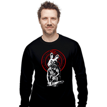 Load image into Gallery viewer, Shirts Long Sleeve Shirts, Unisex / Small / Black Silent Robbie