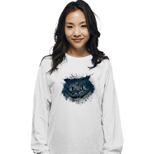 Load image into Gallery viewer, Shirts Long Sleeve Shirts, Unisex / Small / White Watercolor Smile