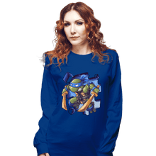 Load image into Gallery viewer, Daily_Deal_Shirts Long Sleeve Shirts, Unisex / Small / Royal Blue Toy Leo