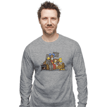 Load image into Gallery viewer, Daily_Deal_Shirts Long Sleeve Shirts, Unisex / Small / Sports Grey Episode IV - A New Doh'pe