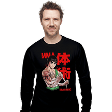 Load image into Gallery viewer, Secret_Shirts Long Sleeve Shirts, Unisex / Small / Black Rock Lee