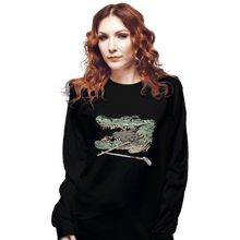 Load image into Gallery viewer, Secret_Shirts Long Sleeve Shirts, Unisex / Small / Black The Hand Gator