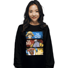 Load image into Gallery viewer, Daily_Deal_Shirts Long Sleeve Shirts, Unisex / Small / Black The Good, The Bad, The Buggy
