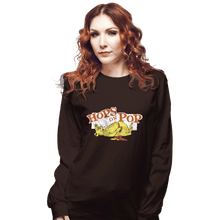 Load image into Gallery viewer, Shirts Long Sleeve Shirts, Unisex / Small / Dark Chocolate Hops On Pop