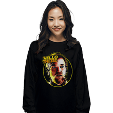 Load image into Gallery viewer, Daily_Deal_Shirts Long Sleeve Shirts, Unisex / Small / Black Hello There Meme