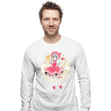 Load image into Gallery viewer, Shirts Long Sleeve Shirts, Unisex / Small / White Sakura