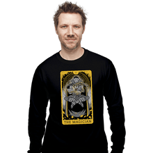 Load image into Gallery viewer, Shirts Long Sleeve Shirts, Unisex / Small / Black The Magician Tarot
