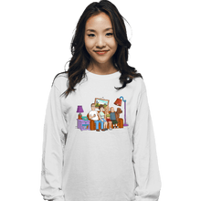 Load image into Gallery viewer, Secret_Shirts Long Sleeve Shirts, Unisex / Small / White King Of The Hill Couch