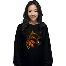 Load image into Gallery viewer, Daily_Deal_Shirts Long Sleeve Shirts, Unisex / Small / Black Monster Zero