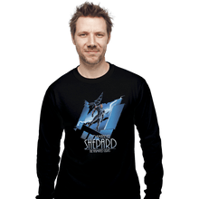 Load image into Gallery viewer, Shirts Long Sleeve Shirts, Unisex / Small / Black Shepard