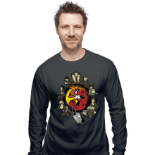 Load image into Gallery viewer, Daily_Deal_Shirts Long Sleeve Shirts, Unisex / Small / Charcoal Hellfish Squad
