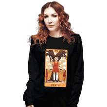 Load image into Gallery viewer, Daily_Deal_Shirts Long Sleeve Shirts, Unisex / Small / Black Tarot Squid Game Death