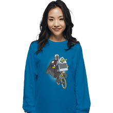 Load image into Gallery viewer, Shirts Long Sleeve Shirts, Unisex / Small / Sapphire Foundling Phone Home