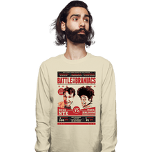 Load image into Gallery viewer, Daily_Deal_Shirts Long Sleeve Shirts, Unisex / Small / Natural Battle Of The Braniacs