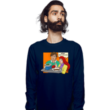 Load image into Gallery viewer, Daily_Deal_Shirts Long Sleeve Shirts, Unisex / Small / Navy Great Reflexes