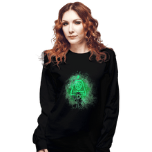 Load image into Gallery viewer, Shirts Long Sleeve Shirts, Unisex / Small / Black Toph Art