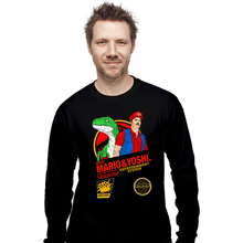 Load image into Gallery viewer, Daily_Deal_Shirts Long Sleeve Shirts, Unisex / Small / Black Jurassic Bros