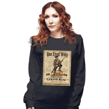Load image into Gallery viewer, Daily_Deal_Shirts Long Sleeve Shirts, Unisex / Small / Dark Heather One Eyed Willy Rum