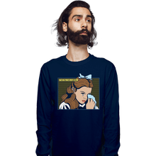 Load image into Gallery viewer, Daily_Deal_Shirts Long Sleeve Shirts, Unisex / Small / Navy Had A Brain