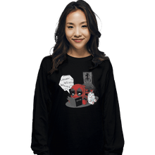 Load image into Gallery viewer, Shirts Long Sleeve Shirts, Unisex / Small / Black Immortal Note