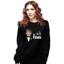 Load image into Gallery viewer, Shirts Long Sleeve Shirts, Unisex / Small / Black The Paladin