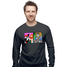 Load image into Gallery viewer, Secret_Shirts Long Sleeve Shirts, Unisex / Small / Charcoal Yelling At Joker