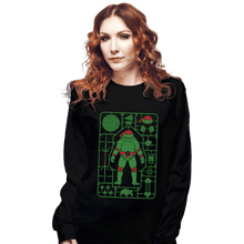 Load image into Gallery viewer, Daily_Deal_Shirts Long Sleeve Shirts, Unisex / Small / Black Raphael Model Sprue