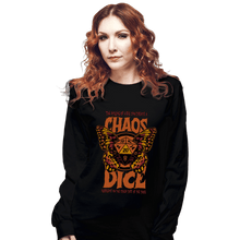 Load image into Gallery viewer, Daily_Deal_Shirts Long Sleeve Shirts, Unisex / Small / Black Chaos Dice
