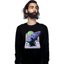 Load image into Gallery viewer, Secret_Shirts Long Sleeve Shirts, Unisex / Small / Black 3D Ocarina