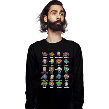 Load image into Gallery viewer, Daily_Deal_Shirts Long Sleeve Shirts, Unisex / Small / Black The Many Suits Of Samus