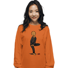 Load image into Gallery viewer, Shirts Long Sleeve Shirts, Unisex / Small / Orange The Scream Of Pain