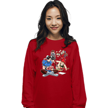 Load image into Gallery viewer, Daily_Deal_Shirts Long Sleeve Shirts, Unisex / Small / Red Showoff